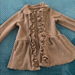 Girls gray coat size 6x